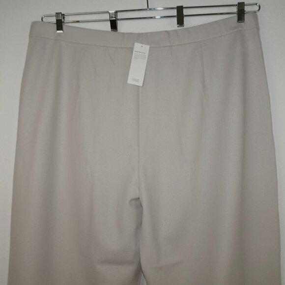 Eileen Fisher Wide Leg Pants Women's Plus Size 3X Gray Wool Lightweight - Picture 6 of 9